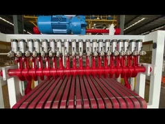 Sistemas de corte sincronizados por pressão para corte de blocos ocos de argila e tijolos maciços