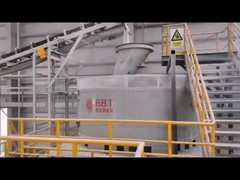 BBT TWPM-185 Roda molino de panela molhada de barro linha de fabricação de tijolos