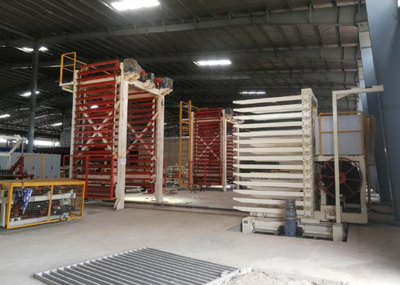 Auto saída dos PCes de Clay Brick Dryer Machine 100000 por duas vezes que ajustam o acendimento
