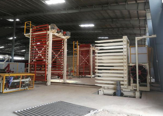 Máquina de secagem de tijolos de argila automática 100000 Pcs de saída para duas vezes de configuração de disparo