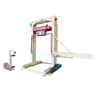 Máquina de embalagem de cinturões de tijolos de barro para embalagem de pilhas de tijolos