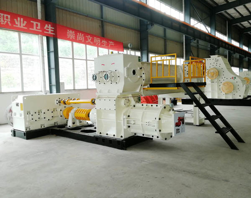 Extrusora automática tijolos contínuos/ocos de Clay Brick Making Machine For do vácuo