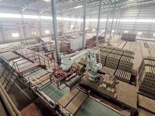 Estufa de túnel Clay Brick Production Line Automated que seca a máquina da câmara