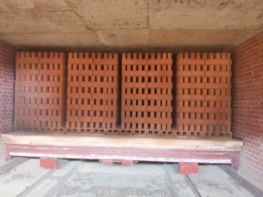 Clay Brick Tunnel Kiln Technology refratário automático personalizou