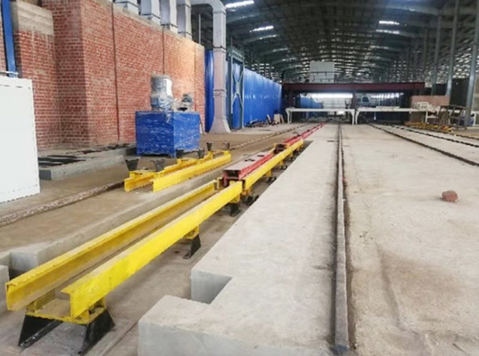 Carro automatizado de Clay Brick Production Line Kiln que corre deslizante hidráulico da máquina