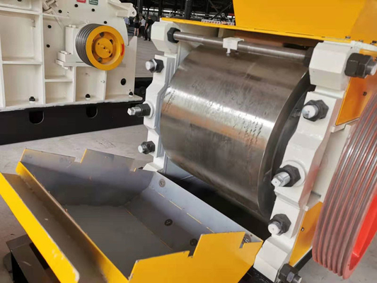 Triturador fino do rolo do dobro de Clay Brick Minerals Processing Equipment