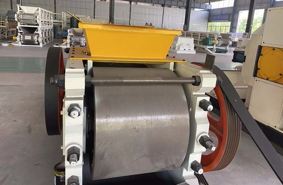 Triturador fino do rolo do dobro de Clay Brick Minerals Processing Equipment