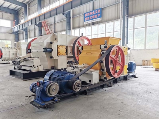 Moedor industrial Machine do tijolo automático completo de Clay Roller Crusher Machine Stone