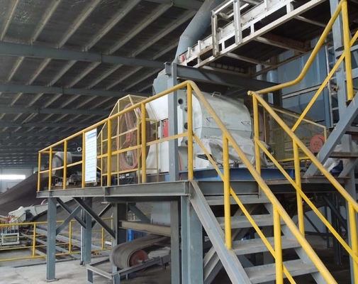 GS1080 refinam o triturador do moinho da máquina de moedura do rolo para o processamento de minerais