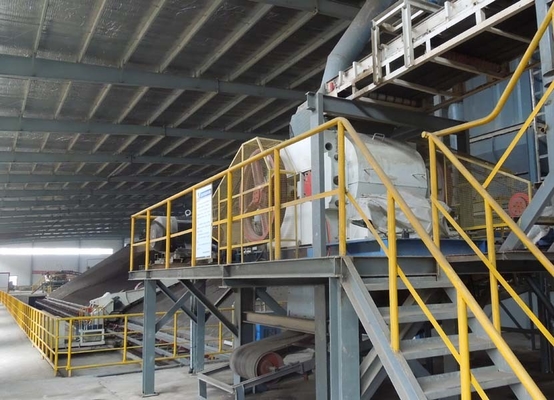 Máquina fina 30 do triturador do rolo de moinho - capacidade de produção 50t/h para a fatura do tijolo