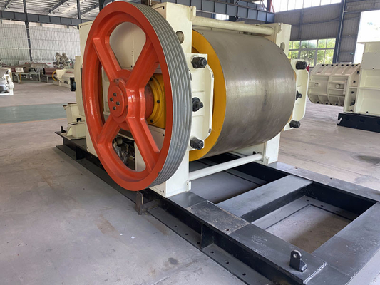 Equipamento de processamento da matéria prima do triturador de GS1412 Clay Brick Production Line Roller