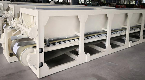 Clay Brick Plate Feeding Machine 40 - capacidade 50m3/H para transportar matérias primas