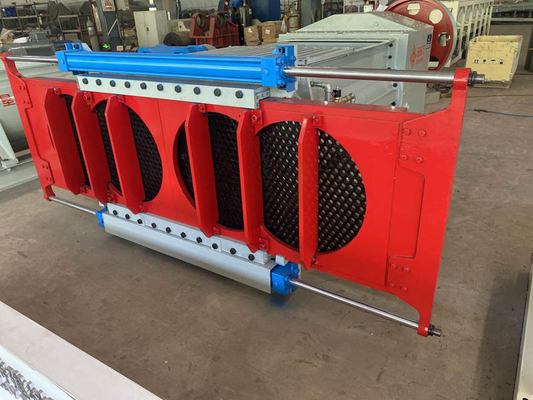 Máquina dobro Front Screen Extruder 8900kg do misturador do eixo do agitador