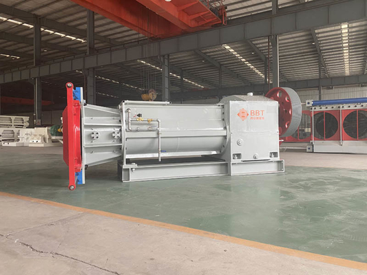 Máquina dobro Front Screen Extruder 8900kg do misturador do eixo do agitador