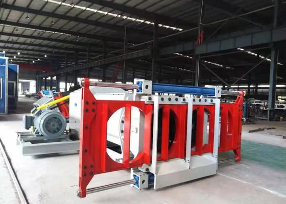 Aumento da resistência e melhoria da eficiência de esmagamento Misturador de eixo duplo com 550 mm de diâmetro rotativo para produtos de parede fina