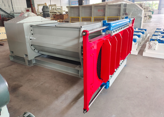 Capacidade de Clay Brick Mixer Machine Extruder 50m3/Hr da lama TWJH-550