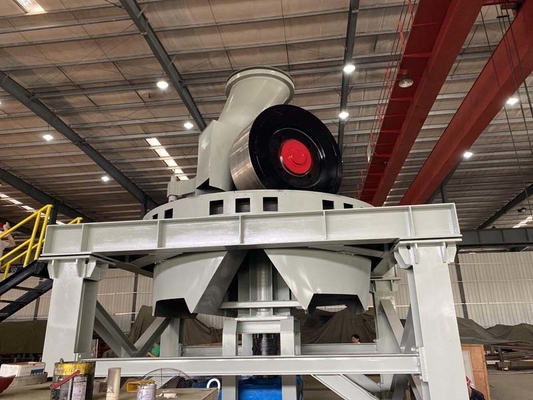 Produção automática Pan Mill Machine molhado do tijolo da máquina de processamento mineral