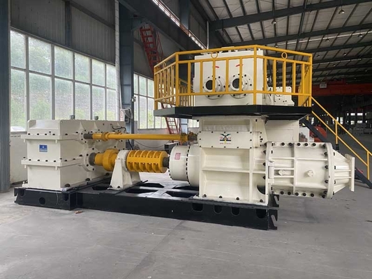 Operação simples da eficiência automática de Clay Brick Extruder Machine High do vácuo