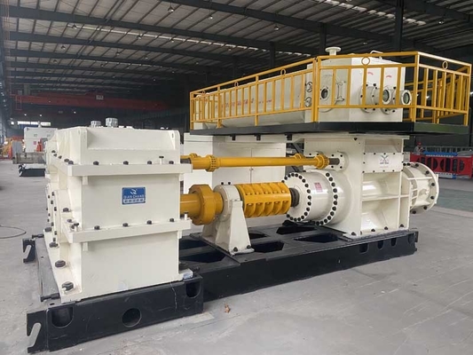 Operação simples da eficiência automática de Clay Brick Extruder Machine High do vácuo