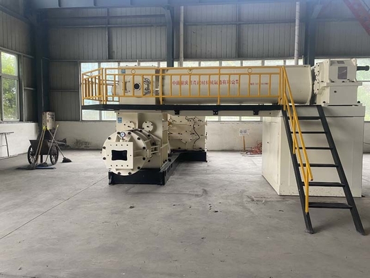 Máquina da fabricação do tijolo da lama da extrusora do vácuo/máquina de molde móvel do bloco