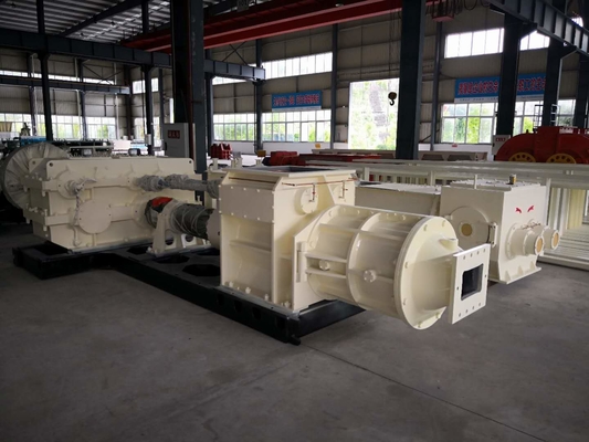 Máquina de fabricação de tijolos de solo de argila Máquina manual de fabricação de tijolos máquina EV extrusora de vácuo no Quênia