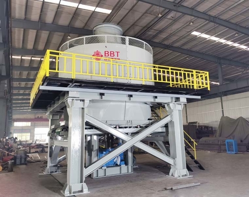 Linha de produção peso molhado do tijolo de Pan Mill 65200kg personalizado