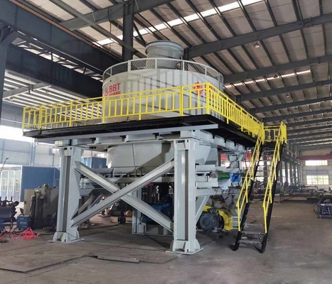 Linha de produção peso molhado do tijolo de Pan Mill 65200kg personalizado