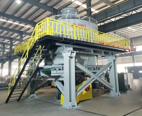 Pan Mill Machine Fully Automatic molhado compacto para o tijolo que faz o equipamento