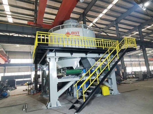 Pan Mill Machine Fully Automatic molhado compacto para o tijolo que faz o equipamento
