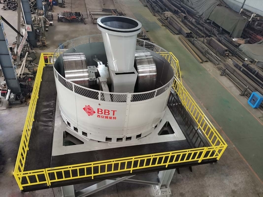 Pan Mill Machine Fully Automatic molhado compacto para o tijolo que faz o equipamento
