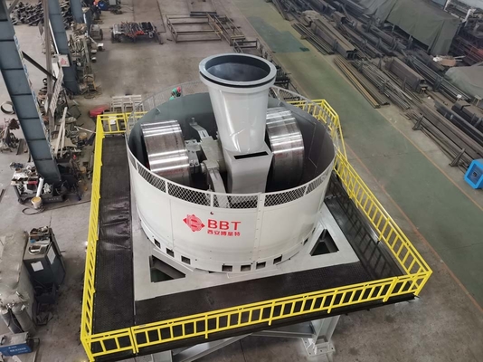 Pan Mill Machine Fully Automatic molhado compacto para o tijolo que faz o equipamento