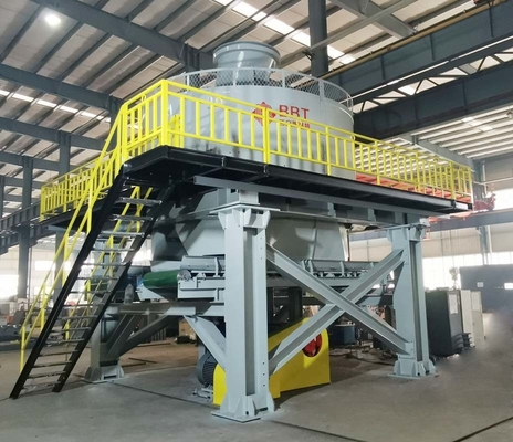Pan Mill Machine Fully Automatic molhado compacto para o tijolo que faz o equipamento