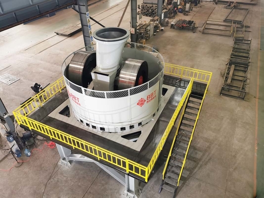 Processamento de materiais molhado de TWPM160 Pan Gold Grinding Mill For
