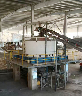 Moinho de Clay Brick Making Wet Pan que mói com motor elétrico TWPM185