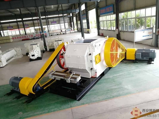 A alta velocidade fina da máquina do triturador de rolo GS1412 refina o moinho de rolo da grão