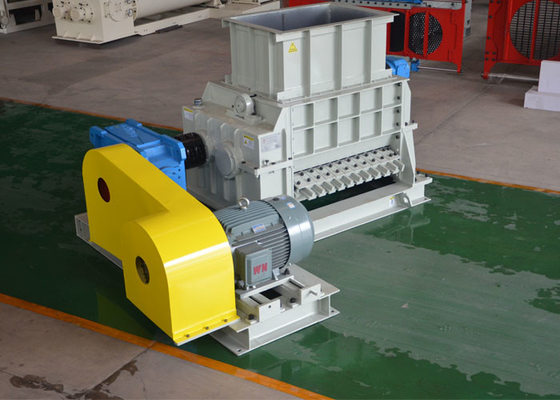 Máquina dobro do triturador de rolo do dente completamente automática para a planta da estufa de túnel