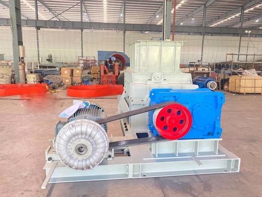 Processamento de matéria prima dobro da capacidade de m3/H do triturador de rolo 30 - 45 do dente do motor de C.A.