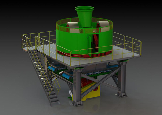 Clay Minerals Processing Equipment Grinding molhado e esmagamento de Pan Mills molhado