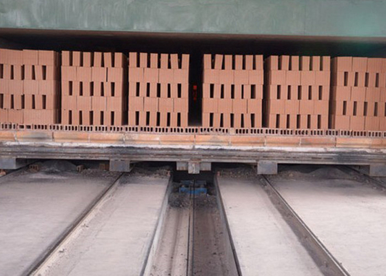 A largura automática completa do projeto de Clay Brick Tunnel Kiln datilografa a 4.6m 4.9m 6.9m 7.2m