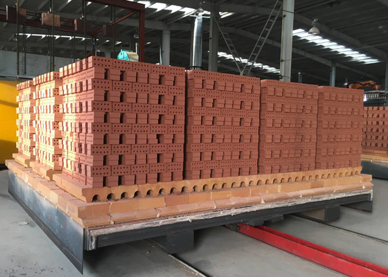 A largura automática completa do projeto de Clay Brick Tunnel Kiln datilografa a 4.6m 4.9m 6.9m 7.2m