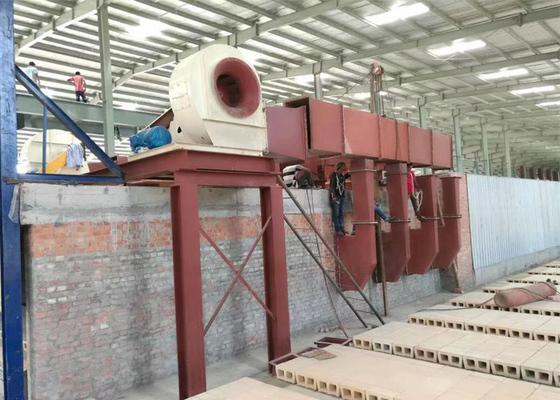 Projeto de projeto da estufa de tijolo da argila de fogo da estufa de túnel do tijolo da argila por BBT