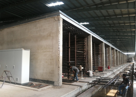 Câmara mais seca da camada vermelha automática de Clay Brick Dryer Machine Single