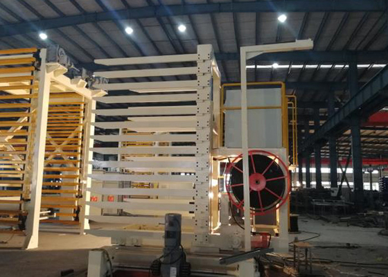 Únicos carga de Clay Brick Dryer Machine Brick da camada e sistema do descarregamento