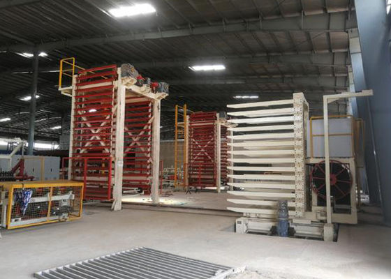 Sistema de carregamento e descarregamento de tijolos de argila totalmente automático para máquinas de secagem de tijolos