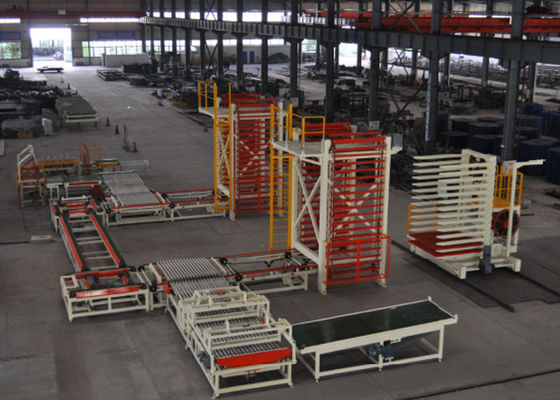 Máquina de secagem de tijolos de argila automática 100000 Pcs de saída para duas vezes de configuração de disparo