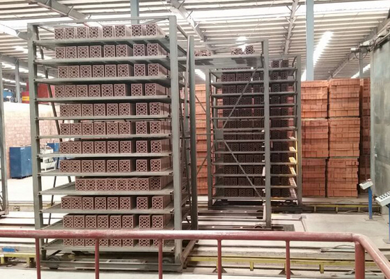 Estufa de túnel Clay Brick Production Line Automated que seca a máquina da câmara