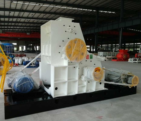 moinho do triturador de martelo do rotor do dobro de 380V 50Hz para o processamento de materiais