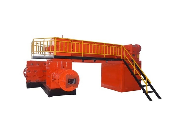 Máquina de fatura de tijolo vermelha a rendimento elevado da argila da máquina de fatura de tijolo do solo/extrusora do vácuo