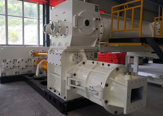 Linha de produção automática completa máquina do tijolo da argila de fatura de tijolo da argila da lama na extrusora do vácuo da fábrica do tijolo da argila da Índia