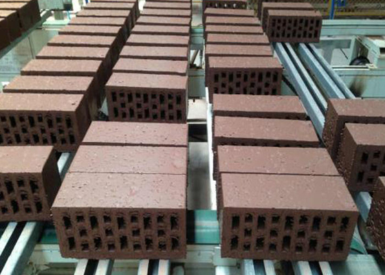 Clay Red Brick Making Machine de bloqueio com projeto mais seco da câmara